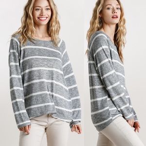 NEW Stripe Long Sleeve Top